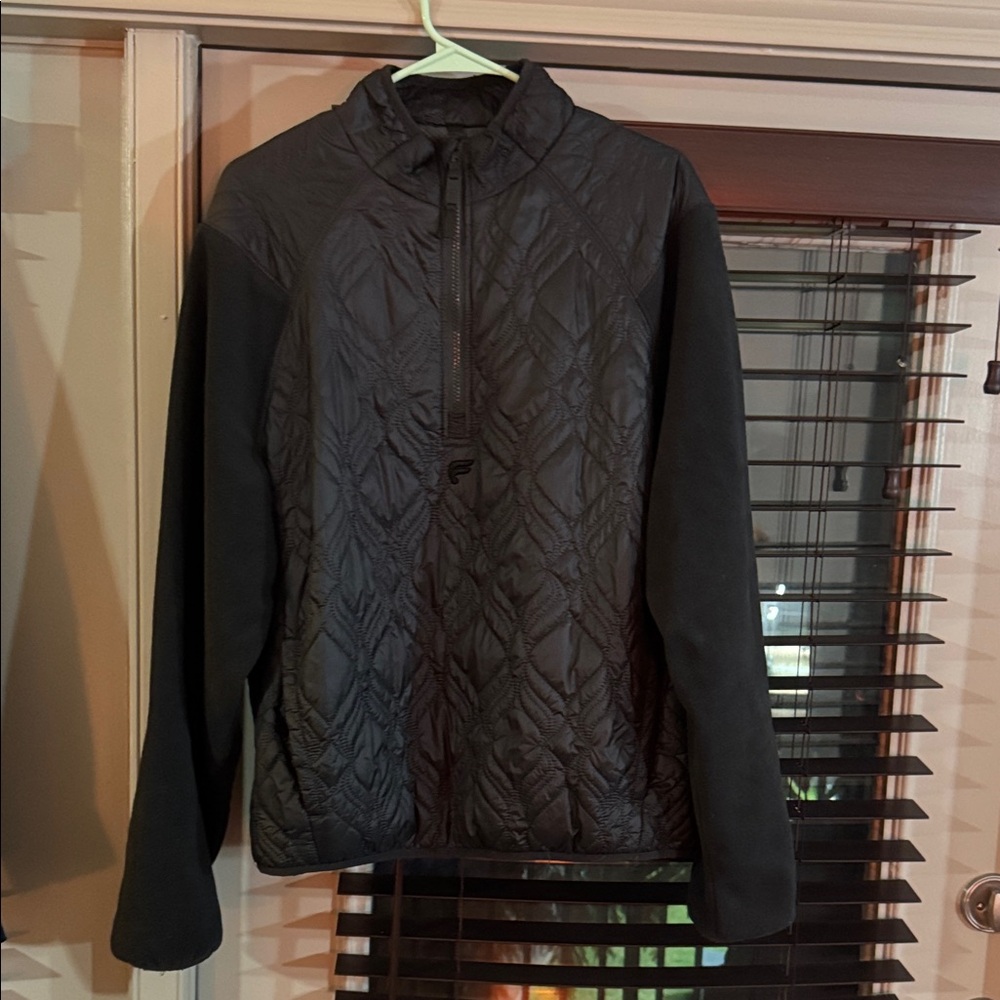 Fabletics Black Quilted Men's Jacket